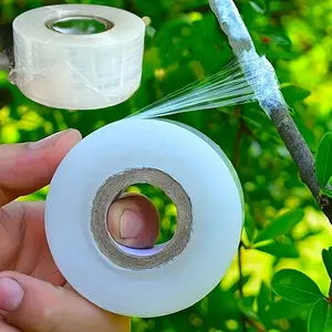 1 roll, 5905.51 inch transparent gardening self-adhesive tape - multifunctional plant transplantation and suture care tape, suitable for gardening lovers, suitable for gardening binding knots, winding threads