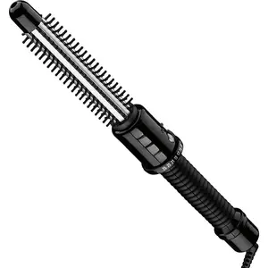 Instant Heat Curling Iron Brush, 3/4-Inch Barrel - For Use On Short Hair curling  irons Black Comfort