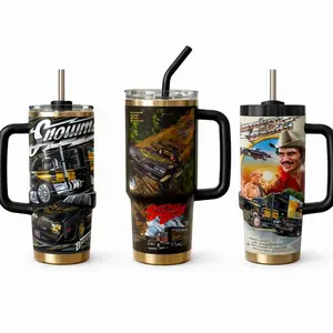 Snowman's Bootlegging Tumbler, Smokeey And The Bandit Movie Vitnage Tumbler 20 oz or 40 oz