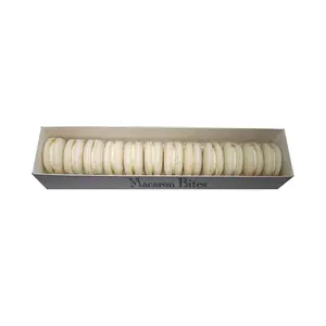 French Macarons - Macaron Bites Vanilla Macarons, 12 Count Snack Cake