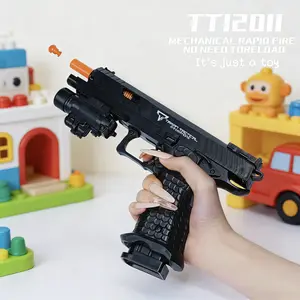 TTI 2011 Soft Dart Blaster | Shell Ejecting | Safe Educational Toy | Kids Birthday Gift