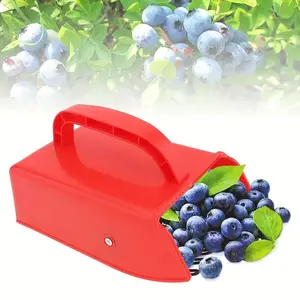 Easy Way Plastic Berry Picker with Metal Comb and Ergonomic Handle, for 800-900 Berries, Blueberry and Blackberry Tool, Dishwasher Safe and Durable Design, Fruit Picking Accessory