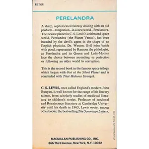 USED-Perelandra by Lewis (Paperback)