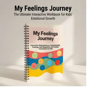 My Emotional Journey, Emotional Understanding, Self-Regulation and Coping Skills Interactive Workbook for Children Emotional Understanding, Self-Regulation, Coping Skills, Emotional Health Tools