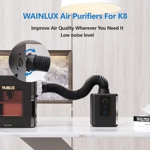WAINLUX MD22 Smoke Filter for Laser Machine Compatible with K8 & K10 Low Noise Purifier Odor Eliminator