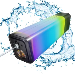 【Summer must Have】2026LED Electric Water Blaster with Space Energy Ring Design,  High-pressure & Long-range, Large Capacit【Safe & Harmless Water Toy】Futuristic Electric Water biu biu biu LED Light Blaster with High Pressure Shooting & Rechargeable Design