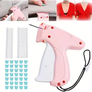 Bear Stitch Gun – Quick No-Sew Fabric Repair Tool with 100 Buckles & 1100 Needles