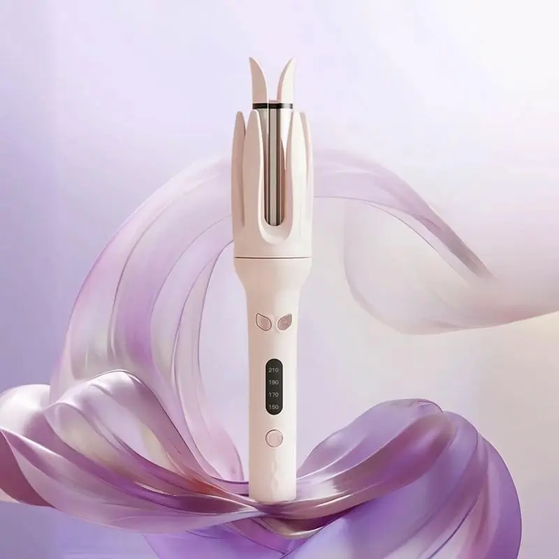 Automatic Negative Ion Hair Curler - 28mm, 4 Temperature Modes, Rotating Hair Curling Iron, Hair Styling Tool for Women & Home Use