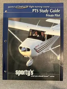 USED-Pts Study Guide Private Pilot (SPORTY'S COMPLETE FLIGHT TRAINING COURSE) by SPORTY (Paperback)