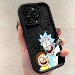 Cartoon Ricks And Mortys Phone Case Suitable for iPhone 17 16e 16 15 14 13 12 11 Mini Pro Max Air X XR XSMAX 8 7 Plus Anti Fall Shockproof Soft TPU Back Cover