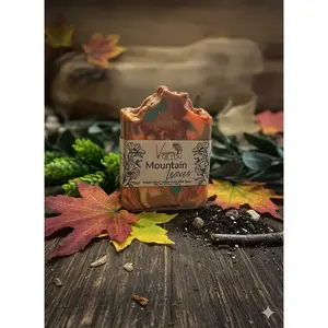 ⛰️ Mountain Leaves Artisan Handmade bar soap