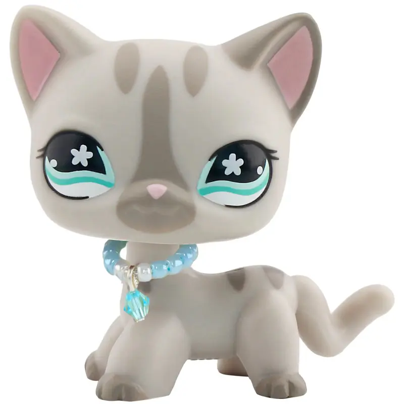 Mini Pet Statue Shorthair Cat #391 Home Decoration with Accessories,Shorthair Cat Statues Decoration,Birthday Christmas Halloween Gift