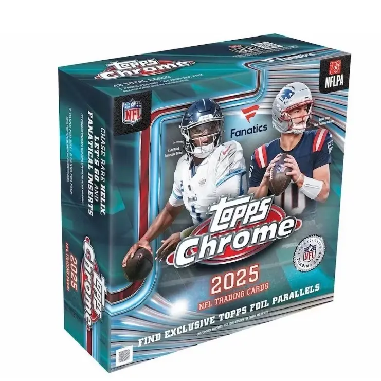 (1) 2025 Chrome Fanatics Exclusive Mega Box