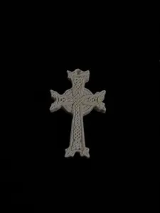 Rare Mammoth Ivory Beads Unique Gem Your Name in Ancient Ivory Personalized Mammoth Jewelry Cross Pendant