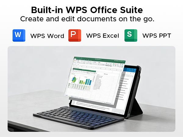 P11 Pro 11" Tablet, Android 16, 48GB RAM + 128GB, 2.4K 90Hz Display, 8800mAh Battery, Octa-Core, Dual Speakers, WiFi 5, AI