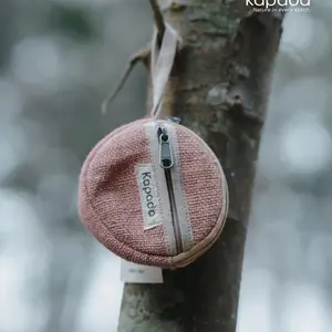 Hemp coin pouch