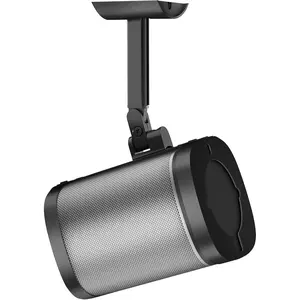 notiela Angle Adjustable Speaker Wall Mount for Sonos One, One SL, Play 1 Ceiling Mount for Sonos One SL Wall Bracket Black, Support Wall & Ceiling Optional Mounting Ways