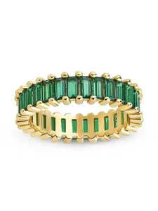 Caroline Rainbow CZ Eternity Band Ring