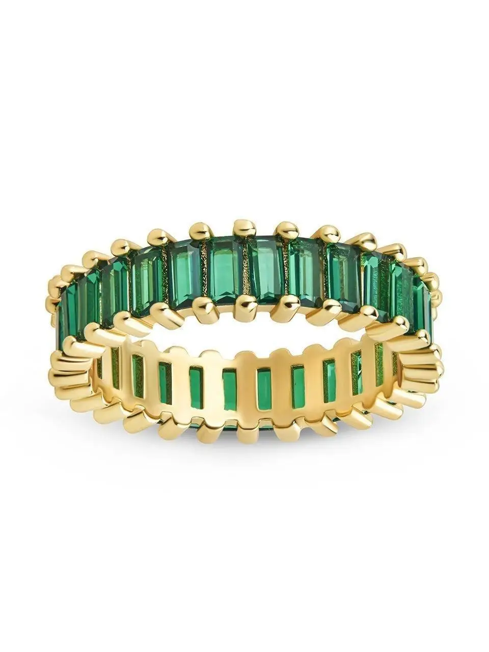 Caroline Rainbow CZ Eternity Band Ring