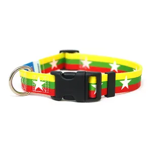 Myanmar Dog Collar | Quick Release or Martingale Style