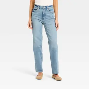Women's Highest-Rise Vintage Straight Jeans - Universal Thread