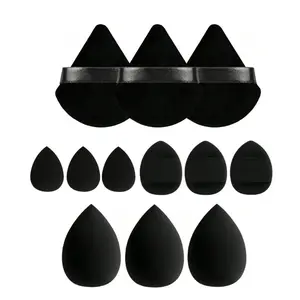 Easter Gift  12PCS Makeup Sponge & Triangle Puff Set – For Liquid, Cream & Powder Application