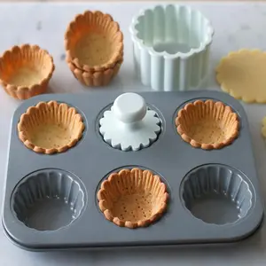 1pc Lace Tart Mold, Round Non - Stick Quiche Pan Baking Mold, Used for DIY Baking Pies/tarts/mousse Cakes/desserts