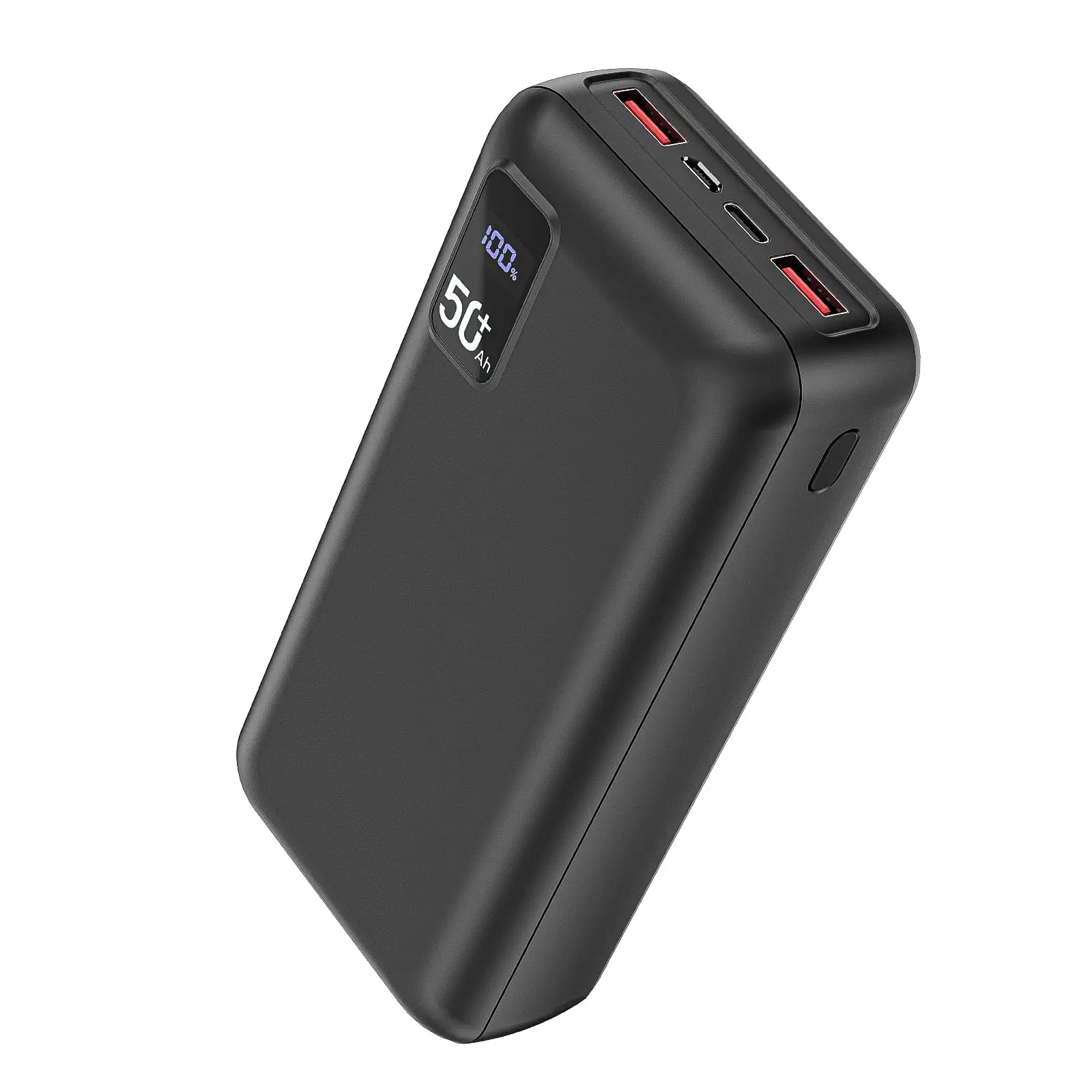 Power Bank 50000mAh 22.5W Fast Charging Portable Charger USB-C Quick Charge with 3 Outputs & 2 Inputs LED Display Huge Capacity External Battery Pack for Most Electronic Devices on The Market Phone Smartphone