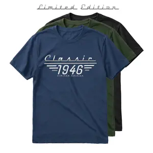 [CUSTOM YEAR] Classic Limited Edition Fathers Day Gifts For Dad, Dad Shirt, Vintage Old Age Gifts for Grandpa, Papa, Husband, Men Birthday Gifts