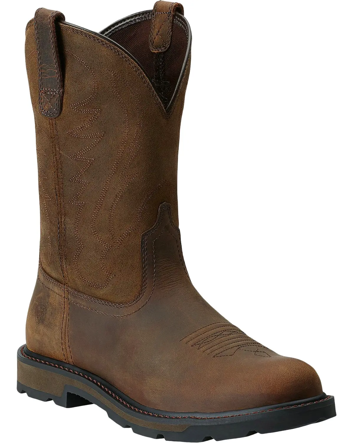 Ariat Men's Men'S Groundbreaker Pull On Work Boot Soft Toe - 10014238