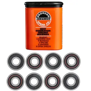 Bronson Ceramic Bearings, Cleaning Unit, Spacers, Washers, Extra Shields