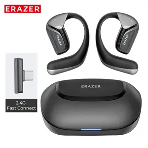 ERAZER XF29 2.4G Open Earphones,True Wireless Bluetooth 5.4 Headphones, IPX5 Waterproof Ear Buds,HiFi Sound Headsets with MIc,2.4G Fast Connect Earphones