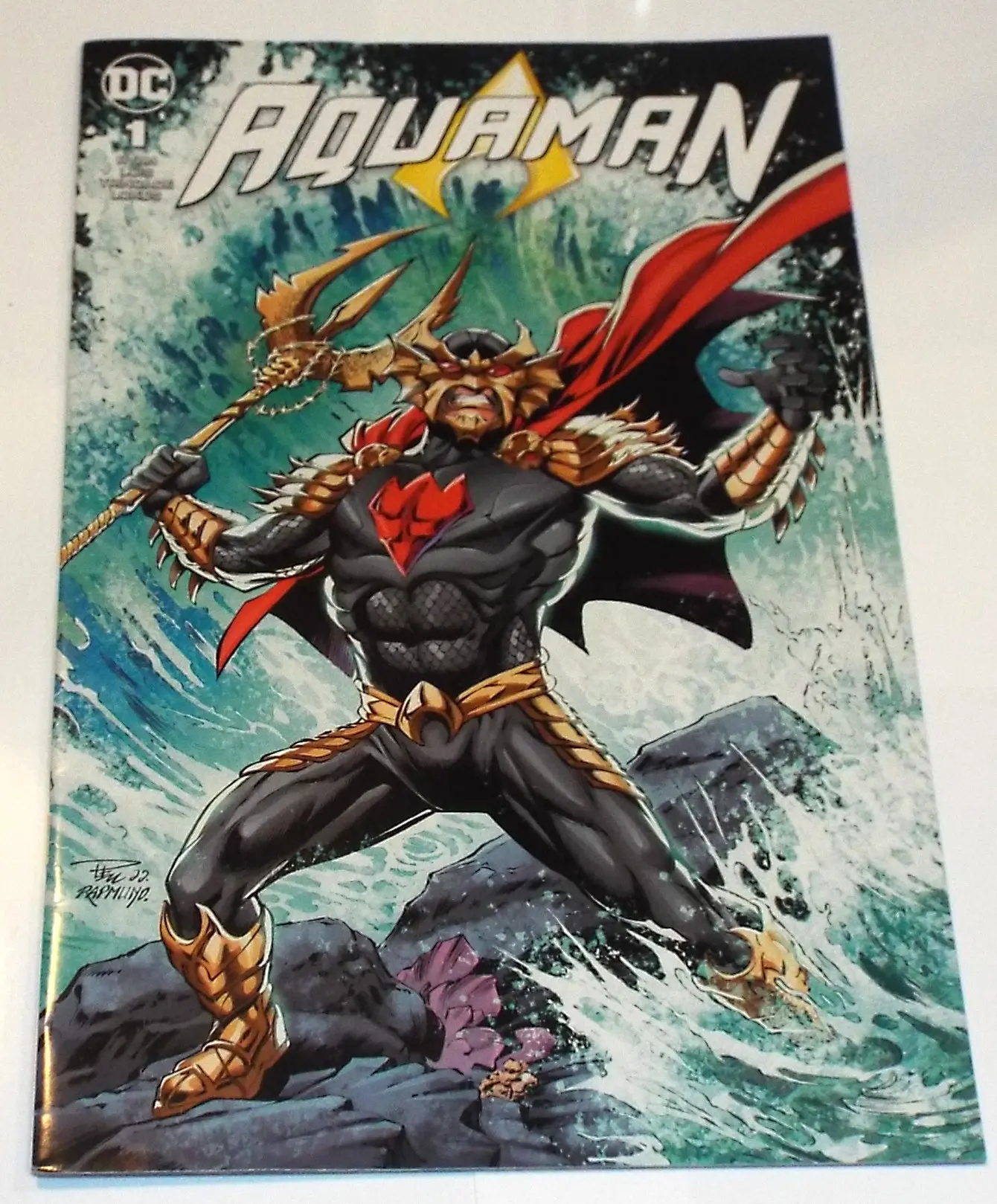 McFarlane Toys DC Direct Page Punchers OCEAN MASTER Aquaman Action Figure New
