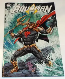 McFarlane Toys DC Direct Page Punchers OCEAN MASTER Aquaman Action Figure New