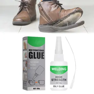 Magic Welding High Strength Oily Glue Universal Super Glue Strong Plastic Glue Fast Repair and Curing for Metals Plastics with Anti Clog Cap Strong Adhesive Waterproof Adhesive for Faux Leather Metals Wood Plastics Rubber Metal Clear Repair Shoe Wood Glue