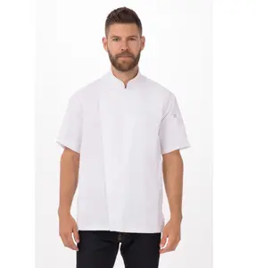 Chef Works Men's Springfield Chef Coat - New 100% - Flash sale 2026!!