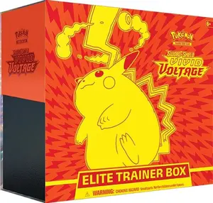 Vivid Voltage Elite Trainer Box Non Sport Trading Cards 8 Packs