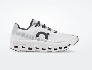 On Cloud Cloudmonster All White Running shoes On Cloud Cloudmonster All White Running shoes
