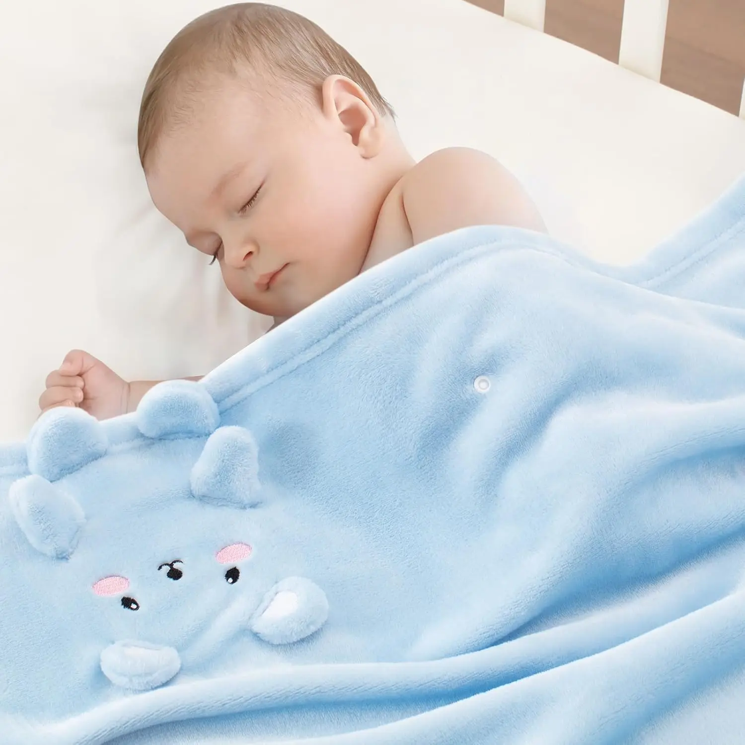 Blanket, Foldable Bear Shape Plush  Blanket, Super Soft Warm Breathable Receiving Blankets   Swaddle Blankets Gifts for    Boys Girls Birthday  Shower