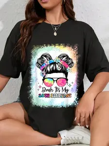 100% Cotton Bruh It's My 18th Birthday 18 Year Old 18th Birthday Girl T-Shirt