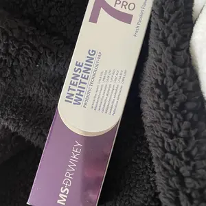 【MSDRWIKEY】New 7-Pro Intensive Toothpaste | Upgraded Purple Formula with 7 Probiotics | Deep Enamel Repair & Long-Lasting Freshness