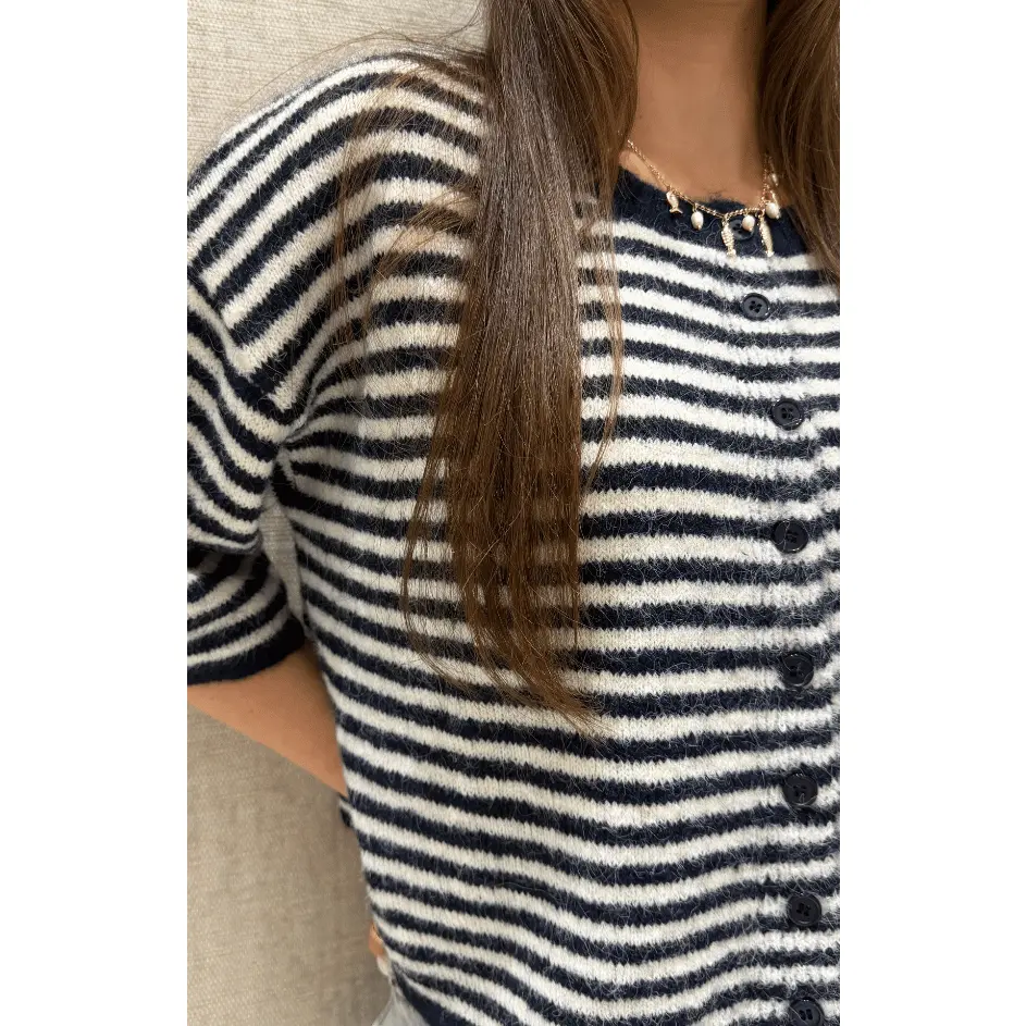 Cynthia Cropped Boxy Cardigan