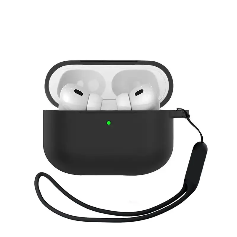 AirPods Pro 3 Silicone Protective Case, Soft Shell Bluetooth-compatible Earphone Cover, Compatible with AirPods Pro 3 Wireless Earbuds Protection