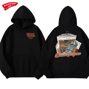 Drain Surgeon Hoodie, Plumbing Graphic Shirt, Workman Drain Cleaning Hoodie, Plumber Work Apparel, Drain Specialist Shirt