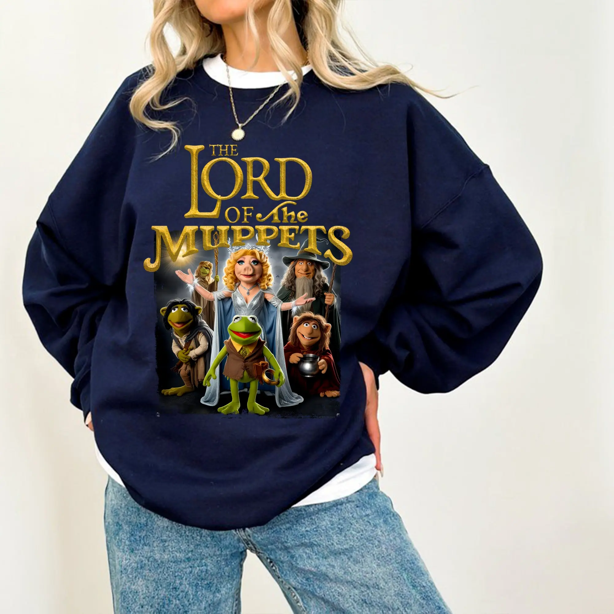 Retro Muppet Movies Sweatshirt, Vintage The Lord Of The Muppets Shirt, Muppet Lovers Sweatshirt, Muppet Series  Shirt, Gift For Fans