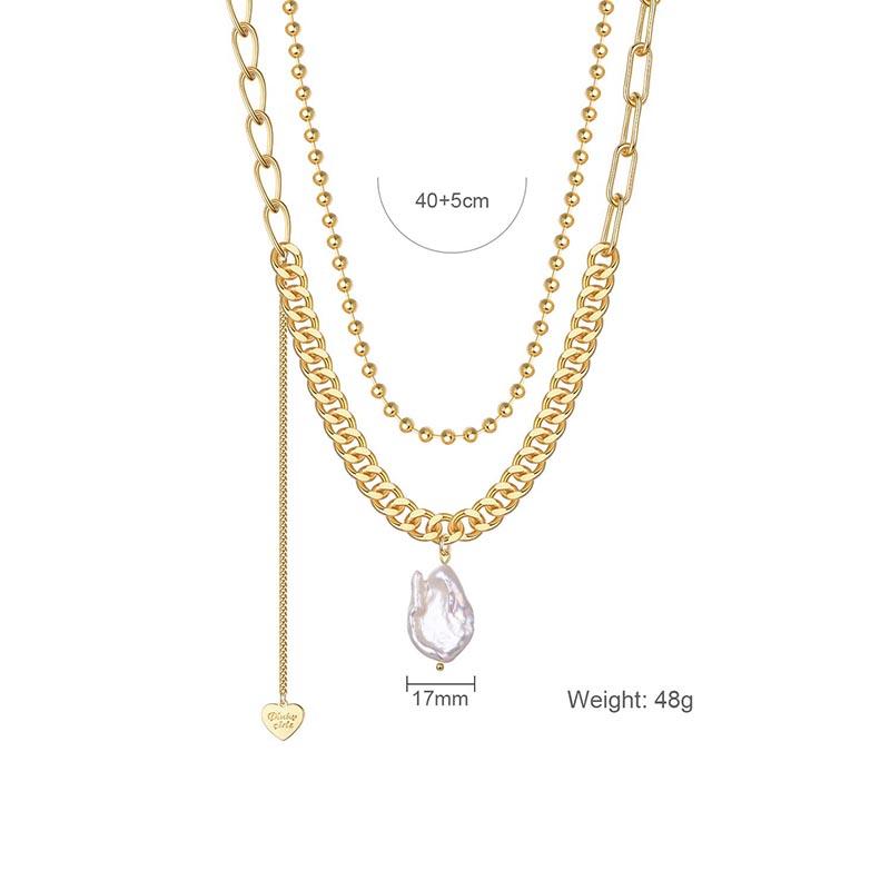 Niche New Original Stacking Double-layer Necklace