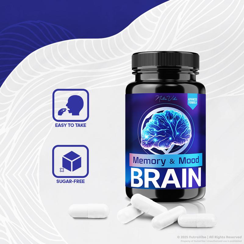 Memory and Mood Brain - Advanced Dietary Supplement