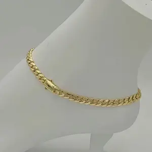 Yudijewerly # 3656 Anklet (6mm) 10 inches