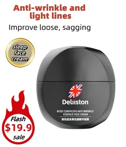 [Deliston] Cream Serum, peptides for Mature and Dry Skin,Face Lifting, Skin Firming Cordyceps Cream,  TikTokShopBlackFriday Gift Hyaluronic Acid Soothing Plumper Glycerin,