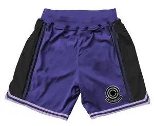 Dragon Ball Future Trunks Men's Basketball Shorts Workout Sport Knee Pants with Pockets